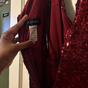 B. Darlin Red Sequin Dress